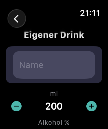 Eigene Getränke erstellen